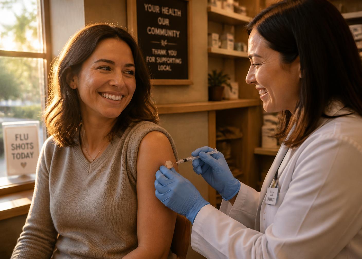 On-site vaccination clinic